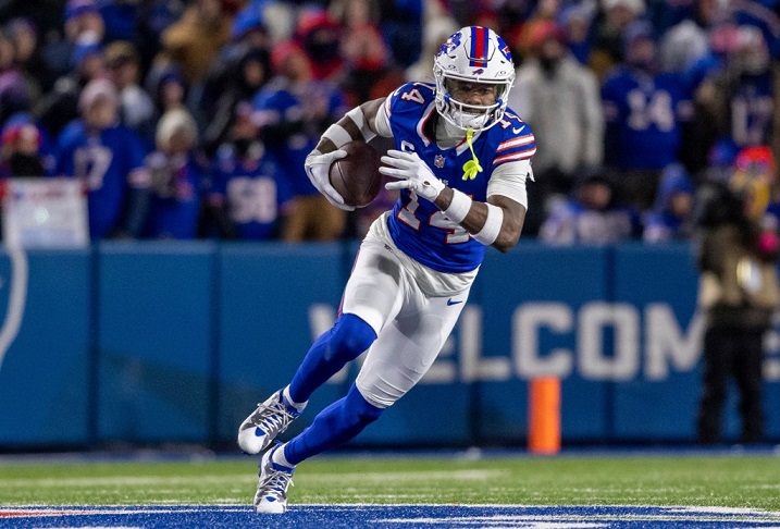 Stefon Diggs valmistautuu hyvin otteluun Buffalo Billsin kanssa